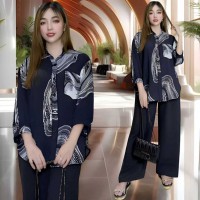 Baju setelan hamraa hitam