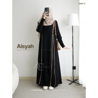 Gamis Aisyah Abaya mom 