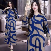 Dress Maxy Nabila navy