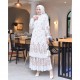baju tunik setelan rok putih