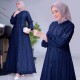 Gamis Rafika Dress navy