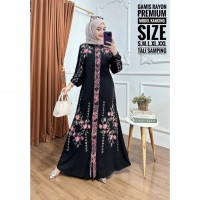 Gamis Rayon premium andong