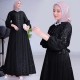 Gamis Rafika Dress hitam