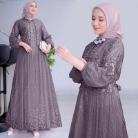 Gamis Rafika Dress taro