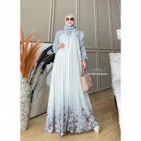Gamis Janeta volt 4 blue