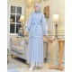 gamis pesta gracia soft blue