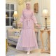 gamis pesta gracia dusty pink