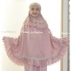 mukena kids kejora peach