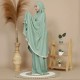 Mukena Polos Rayon sage