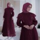 Gamis Maxi Safira burgundy