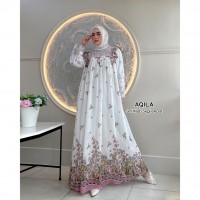 Baju Muslim Jelita8 putih