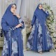 gamis syaqila syar'i denim