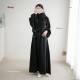 gamis abaya rania hitam