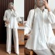 busana kemaja blouse putih