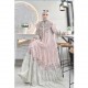 gamis sella 6 hijab dusty pink