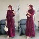 gamis + outer naela dress