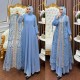 gamis naura set outer pesta