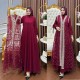 gamis naura set outer pesta