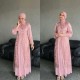 gamis + outer naela dress