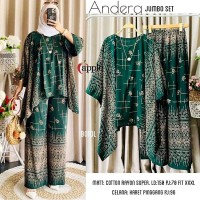 baju setelan andera jumbo