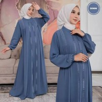 gamis tamara sawaroski denim