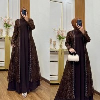 gamis alina dress pesta