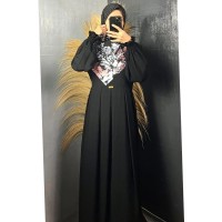gamis polos set hijab segi 4