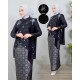 kebaya setelan melati hitam