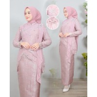 kebaya set melati tille rosegold