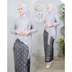 kebaya set melati tille silver