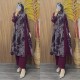 baju setelan tunik tama set