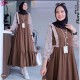 gamis flora midi dress