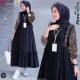 gamis flora midi dress