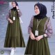 gamis flora midi dress