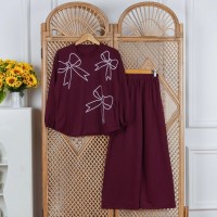 baju setelan celana felina