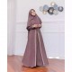 gamis renda elegan syar'i