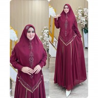 gamis syar'i rempel pita kecil V