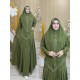 gamis syar'i rempel kanan kiri