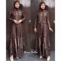 gamis pesta julia mix pesta