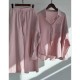 setelan linen arafah pink